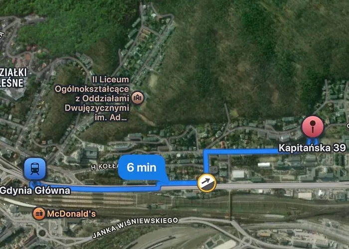 Apartmán Przytulny Z Lazienka W Centrum Gdyni & Free Parking Gdyně